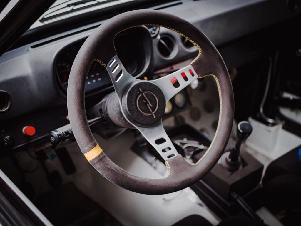 car steering